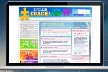 Portal web English Coach!. Desarrollado en HTML, PHP, MySQL, CSS y Javascript.